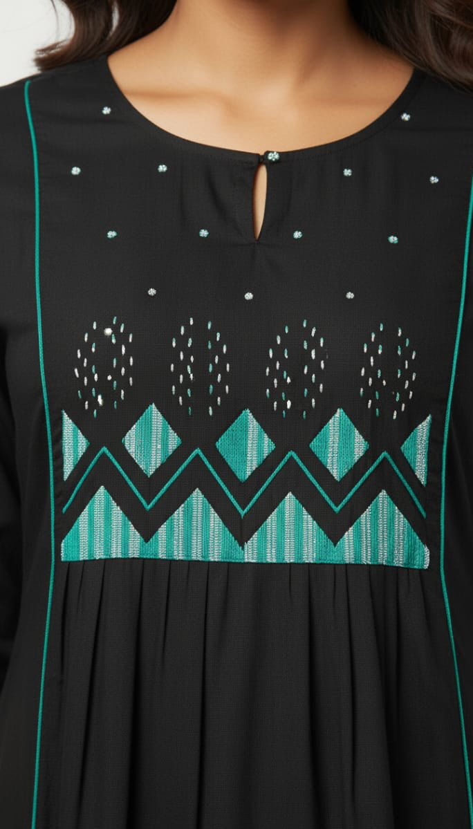 App black ready made top